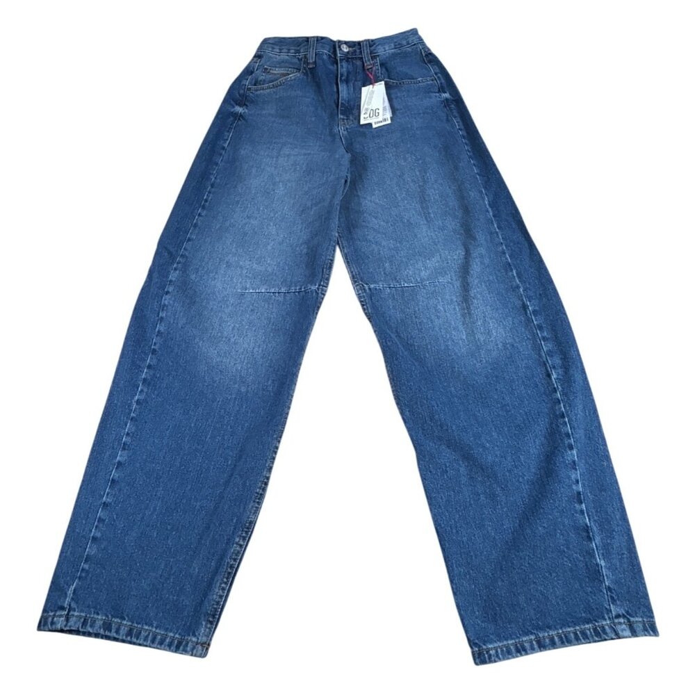 NEW Vintage Inspired BDG High-Waisted Wide-Leg Jeans Women's Size 28 W Blue NWT